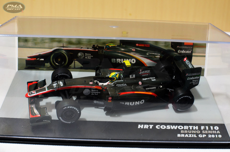 BRUNO SENNA 2010 HISPANIA RACING TEAM F1 10 1:43